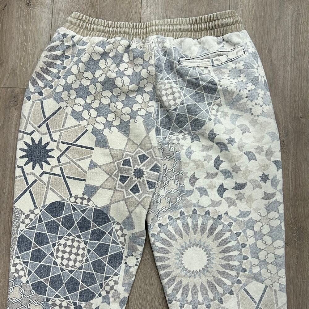 SS21 Kith Moroccan Tile Williams I Sweatpant French Clay size Large L B3 - Picture 7 of 8